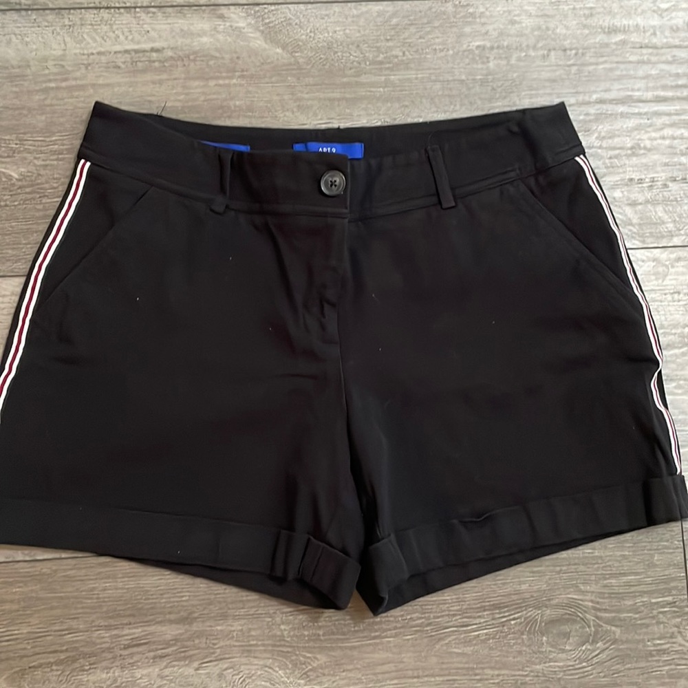 Apt. 9, Torie‎ Style, Size 12, Black with side stripe